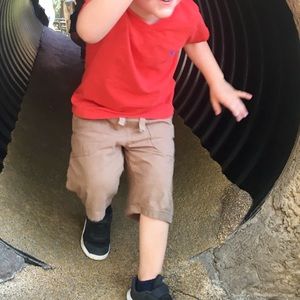 7 For All Mankind Khaki Shorts, Boys Size 7